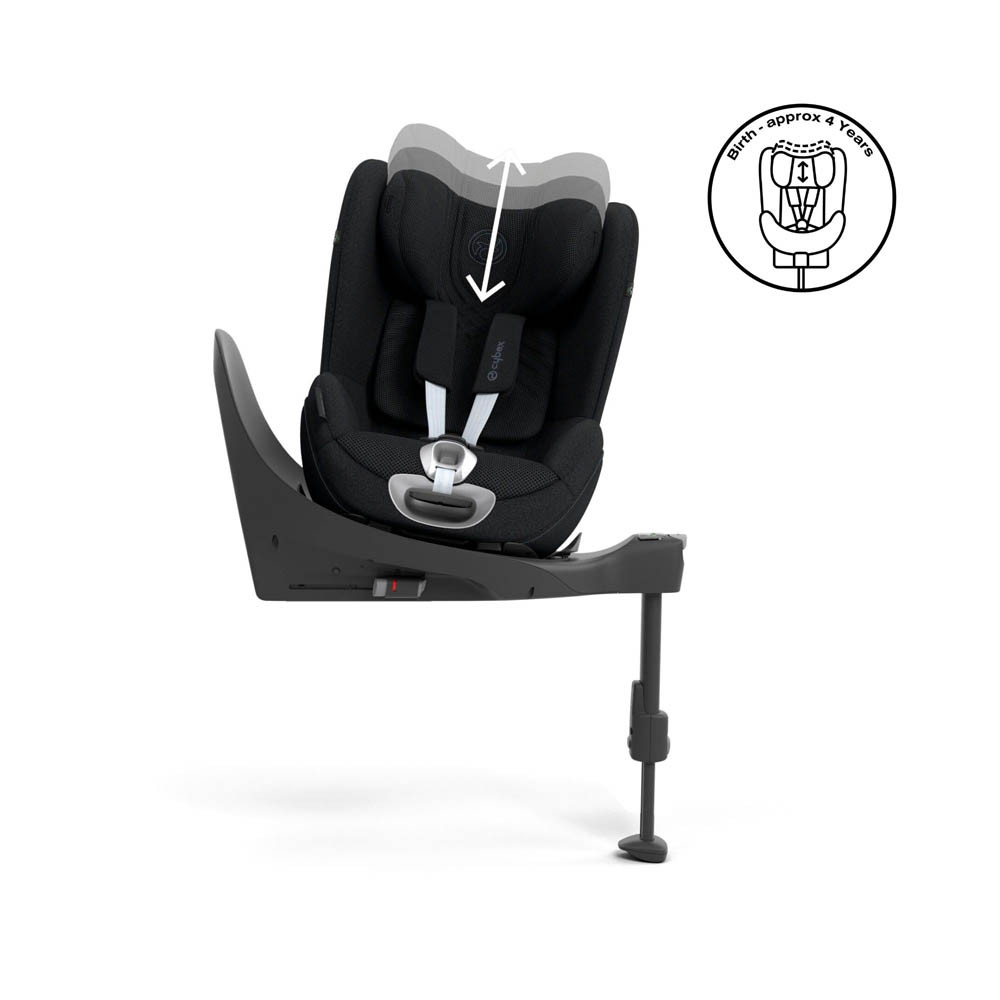 Cybex Sirona T Plus i-Size (360 Spin) - Sepia Black | Winstanleys
