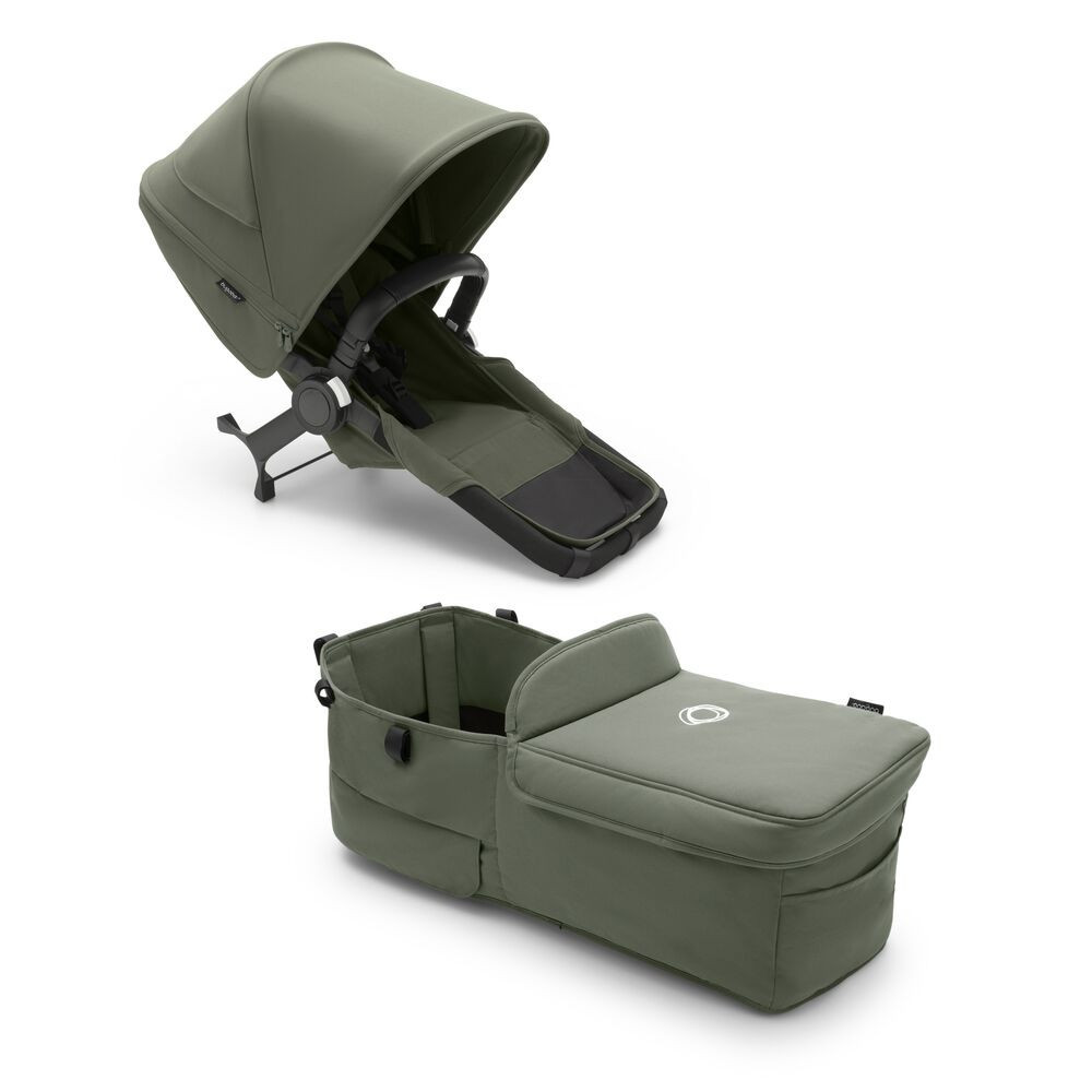 Bugaboo Donkey Twin Complete Black/Forest Green Winstanleys