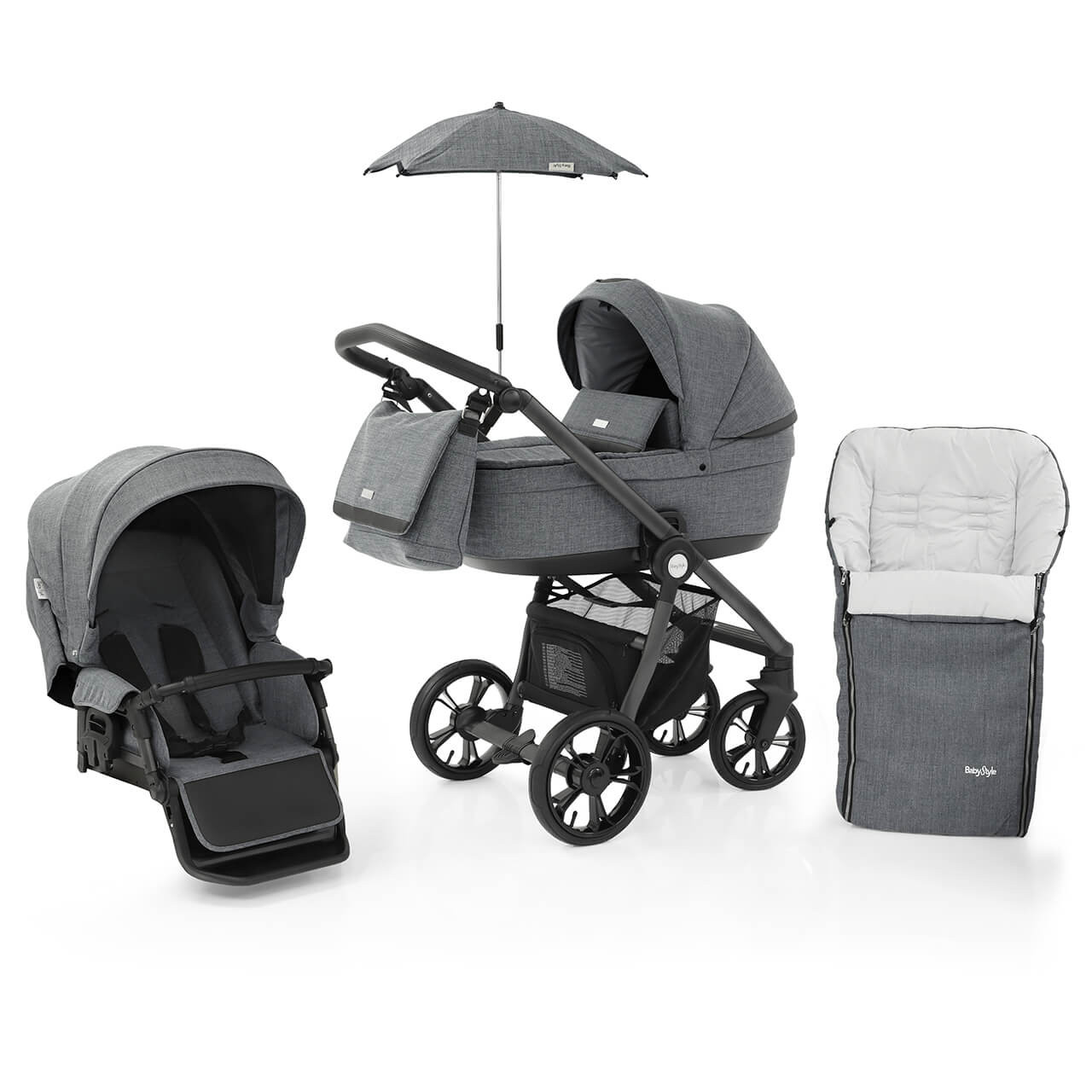 Babystyle hot sale grey pram