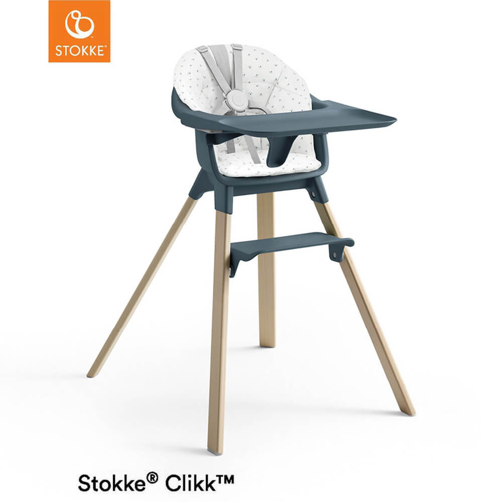 Stokke® Clikk™ Cushion Blueberry Boat Winstanleys Pramworld