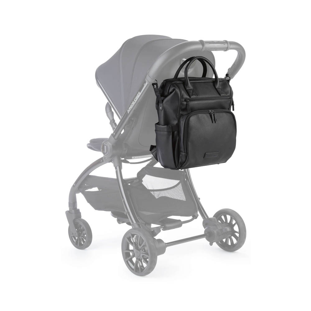 Junior Jones Backpack Changing Bag Black Winstanleys Pramworld