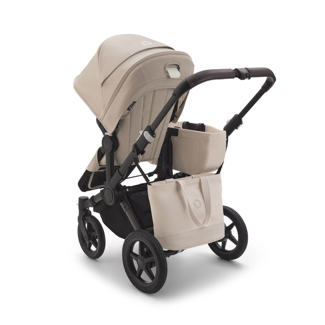 double holiday stroller Portable Tandem Stroller & Carrier Seats Midnight Walnut / Standard Seats