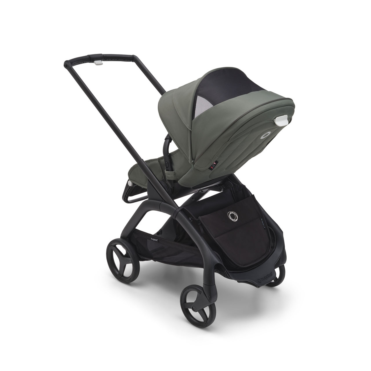 Bugaboo Dragonfly Stroller Black/Forest Green Winstanleys