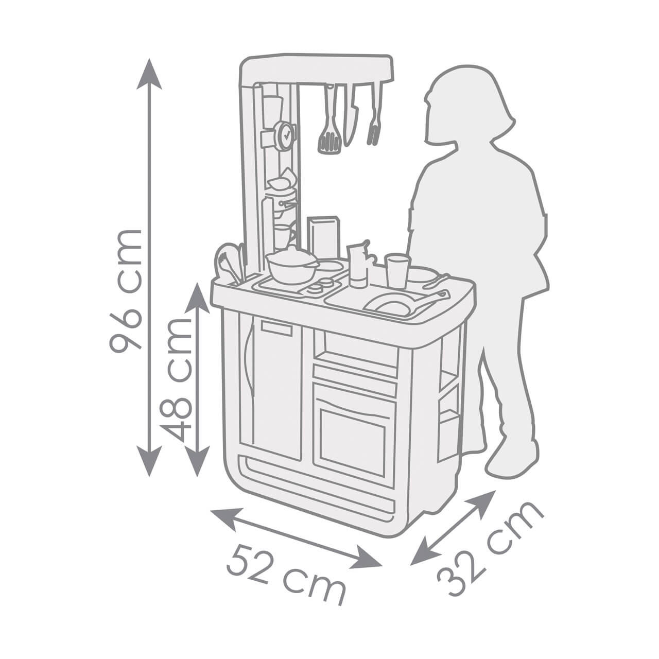 Smoby Speelkeuken Bon Appétit - 23 delig