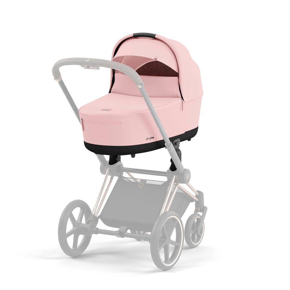 Cybex Priam Pram inc Lux Carrycot Peach Pink Winstanleys Pramworld