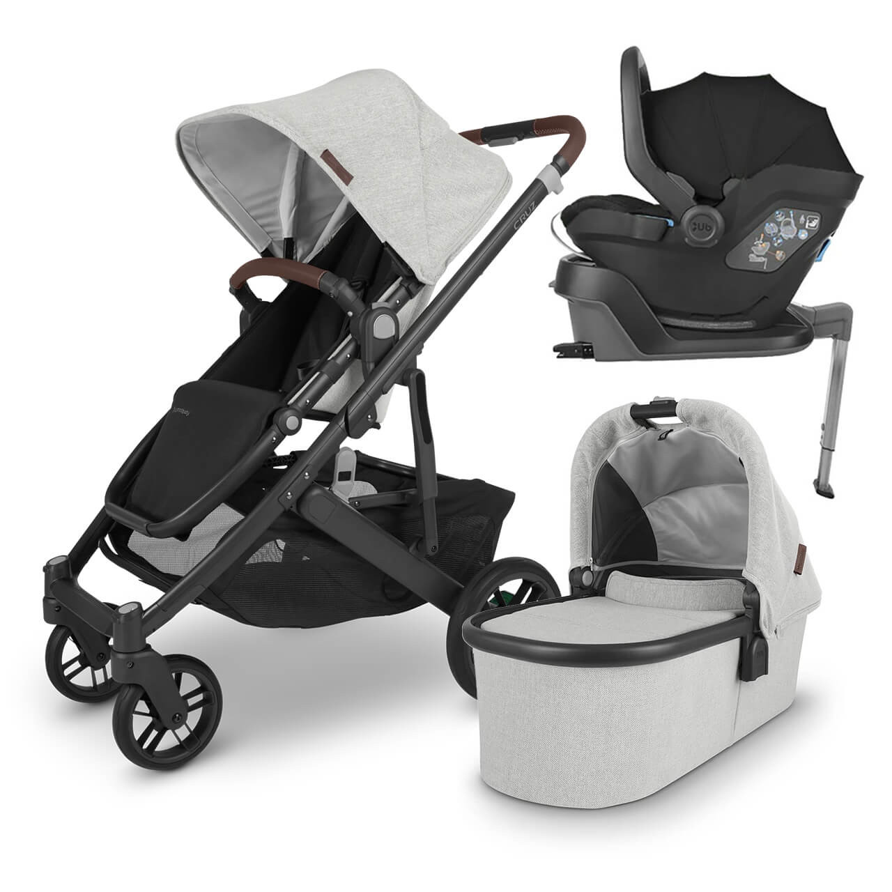 Cruz Stroller Collapse Uppababy Vista Stroller Bundle Uppababy