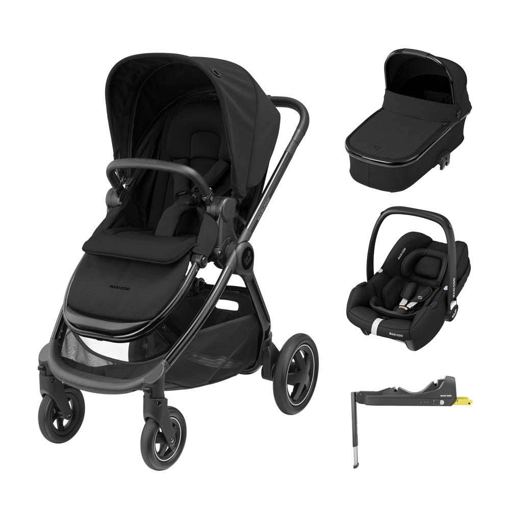 Maxi Cosi Adorra Luxe Cabriofix i-Size Base Bundle Twillic
