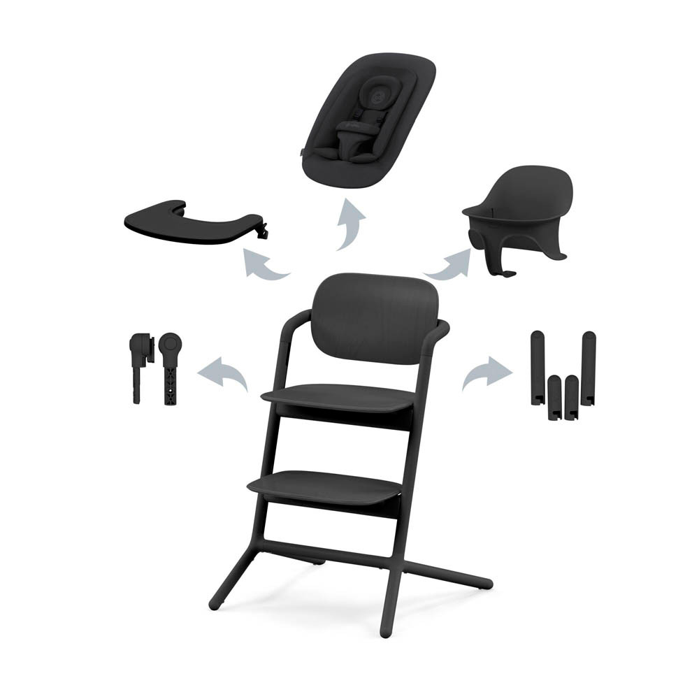 Cybex Lemo Chair ブラック サイベックス レモチェア / スタニングブラック cybex LEMO CHAIR