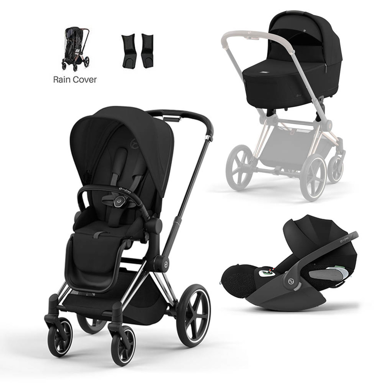 Cybex priam deals 2018 black