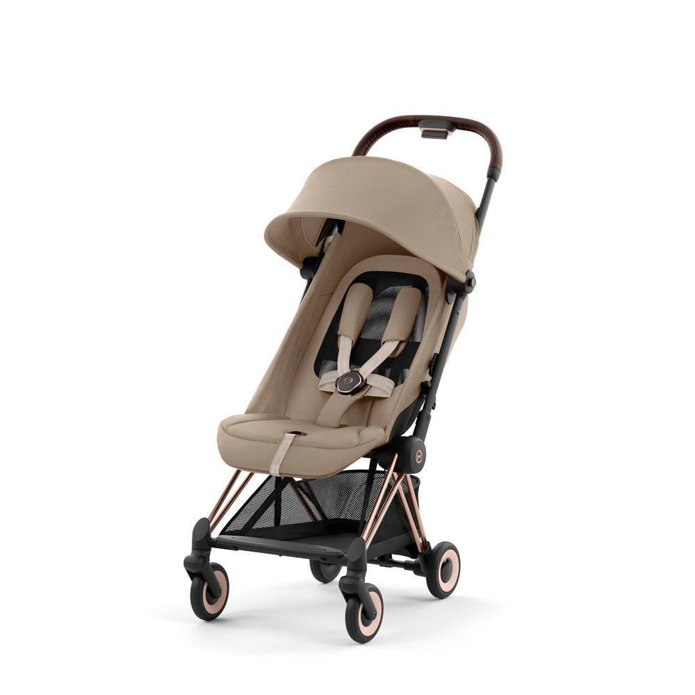 Cybex Coya Carrier ベージュ サイベックス Cybex Coya - Cozy Beige/Rose Gold | Winstanleys Pramworld