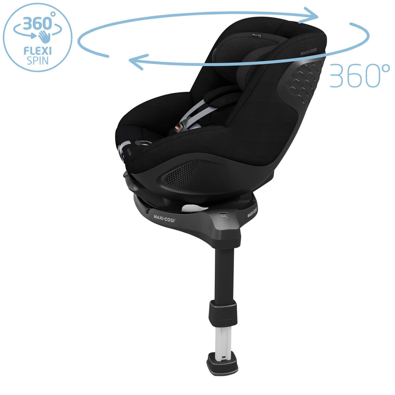 Maxi Cosi Mica 360 Pro - Authentic Black | Winstanleys Pramworld