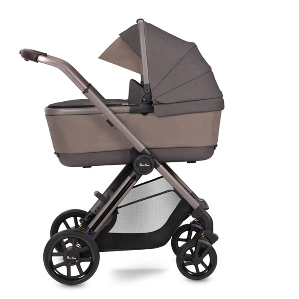 Silver Cross Bamboo Pram Liner Reef Frappe Ultimate 360 Black