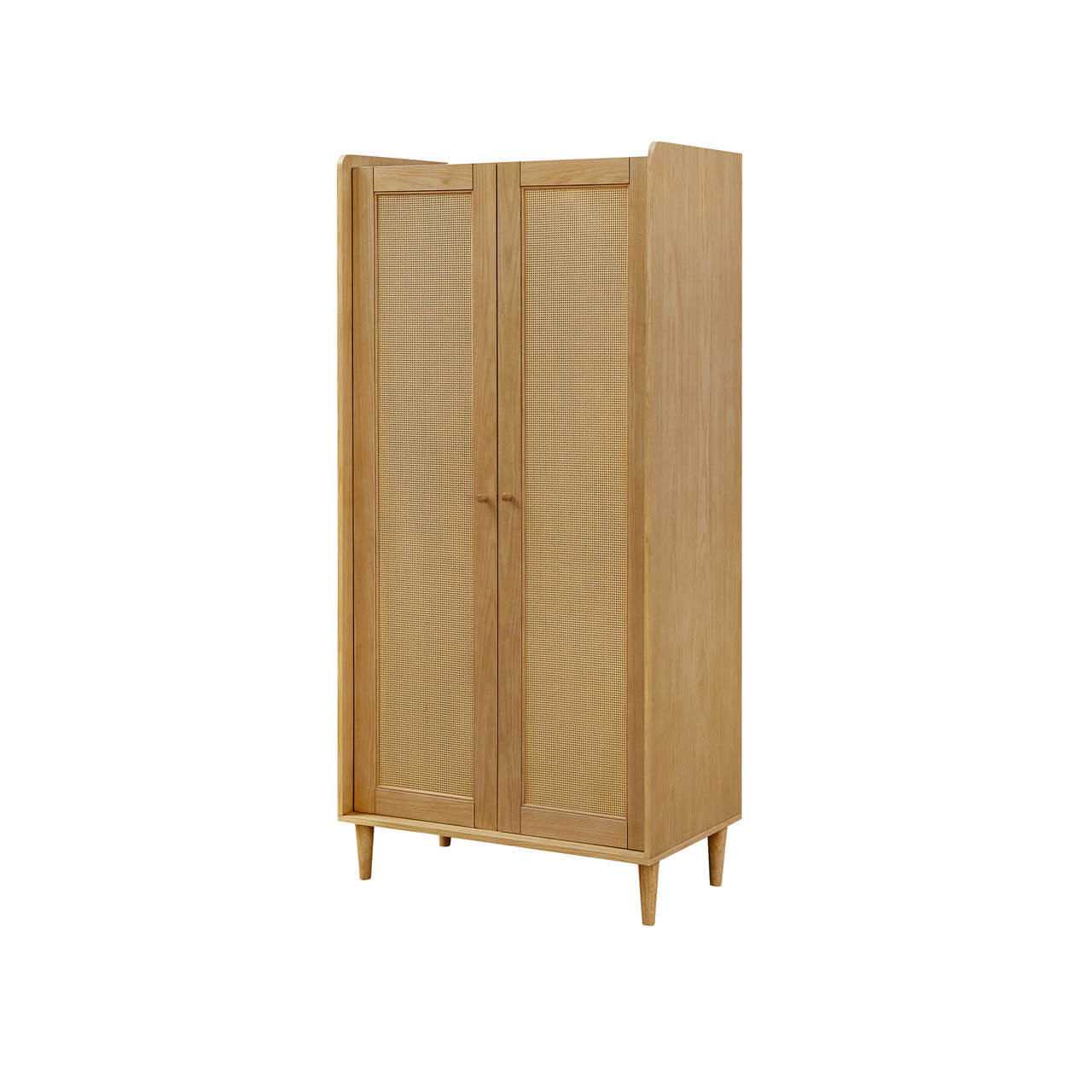Tutti Bambini Japandi Wardrobe - Light Oak | Winstanleys Pramworld