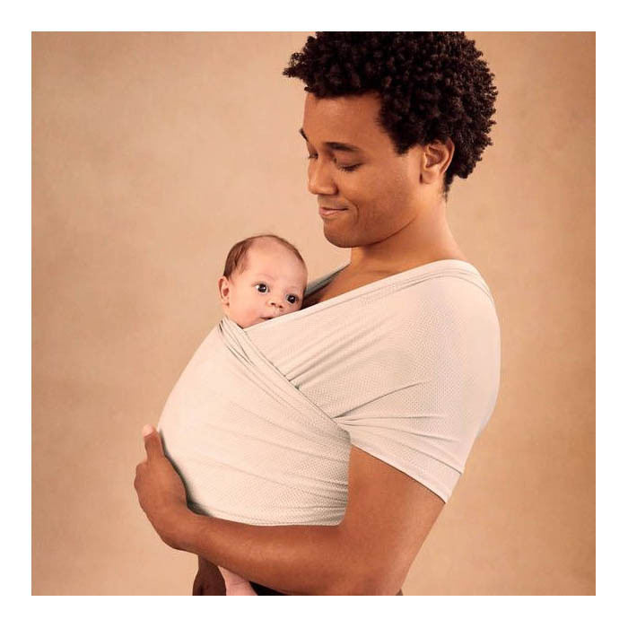 Baby Carriers Aura Ergobaby Wrap Ergobaby Aura Mesh Wrap Soft Grey