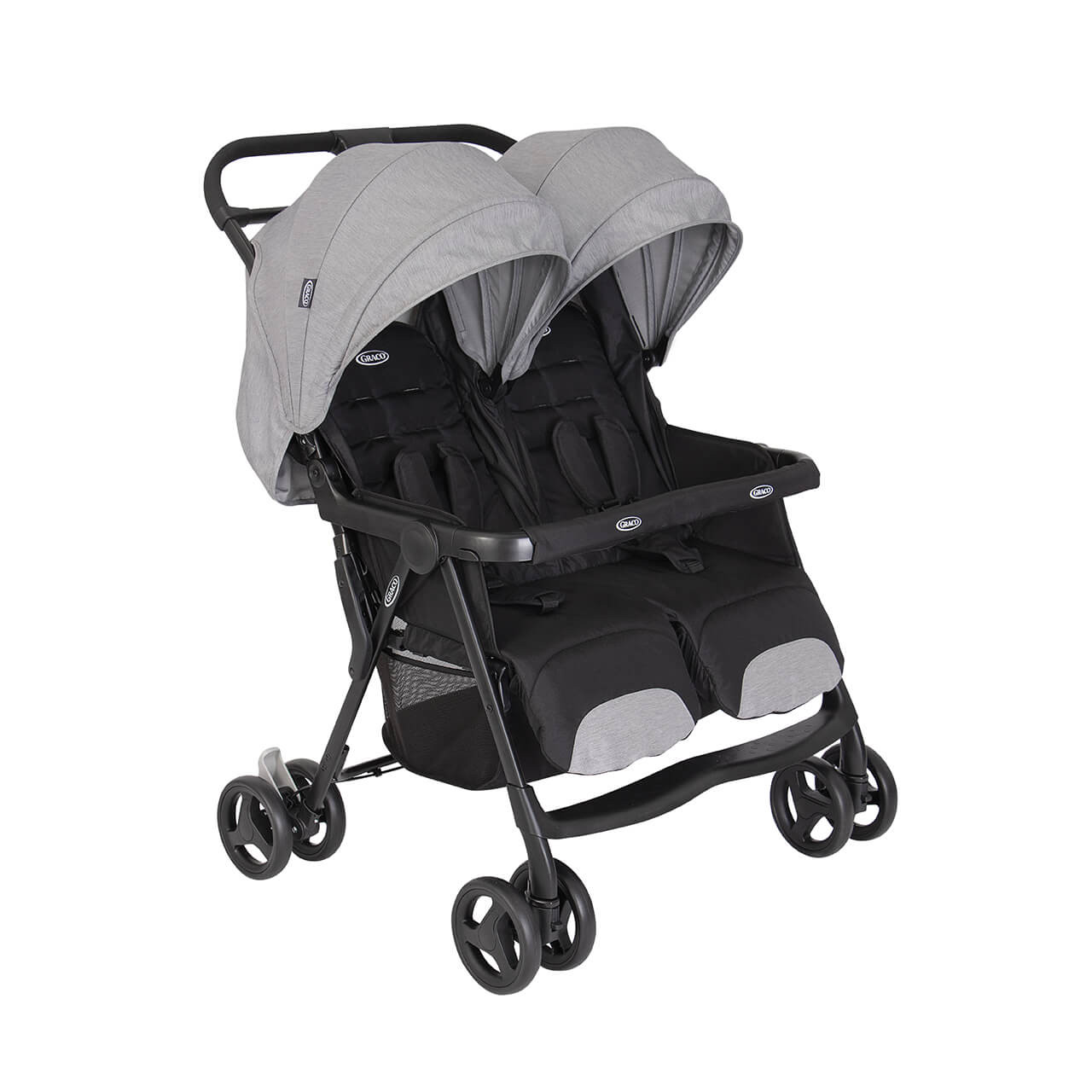 Graco Duorider Twin Stroller Steeple Grey Winstanleys Pramworld