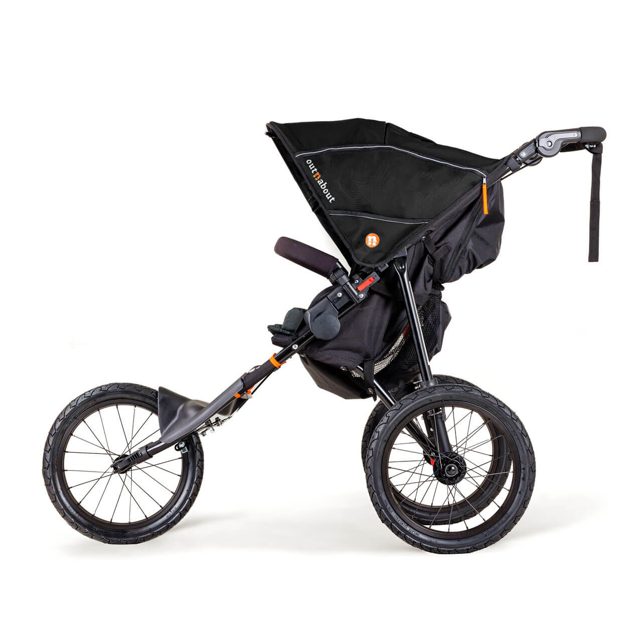 Out n About Nipper V5 Single Pushchair with Footmuff Summit Black