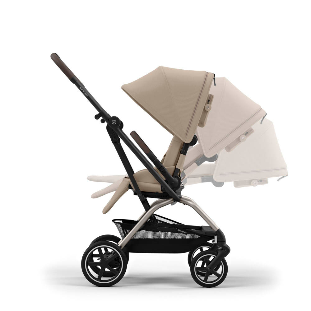 Cybex Eezy S Twist+ Taupe Almond Beige Winstanleys Pramworld