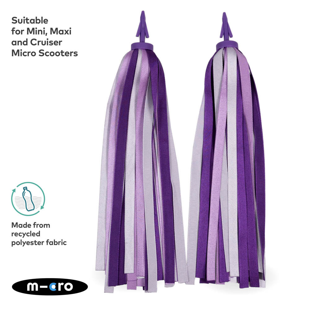 Micro Eco Ribbons - Purple | Winstanleys Pramworld