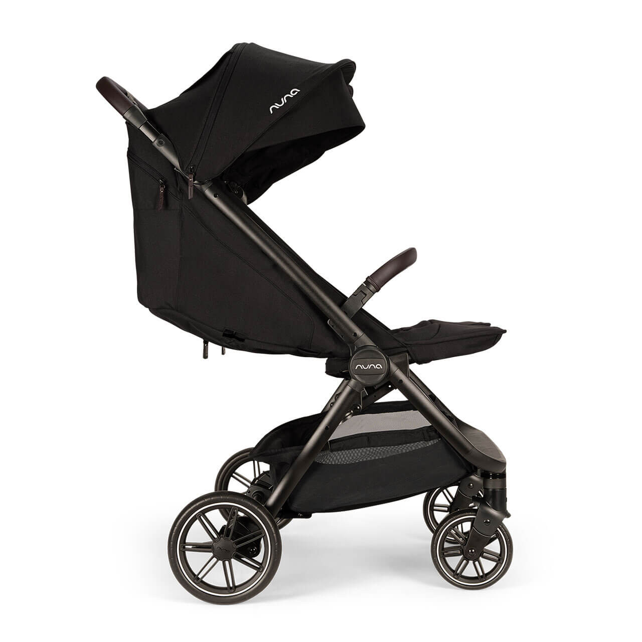 Nuna TRVL dubl Stroller - Caviar | Winstanleys Pramworld