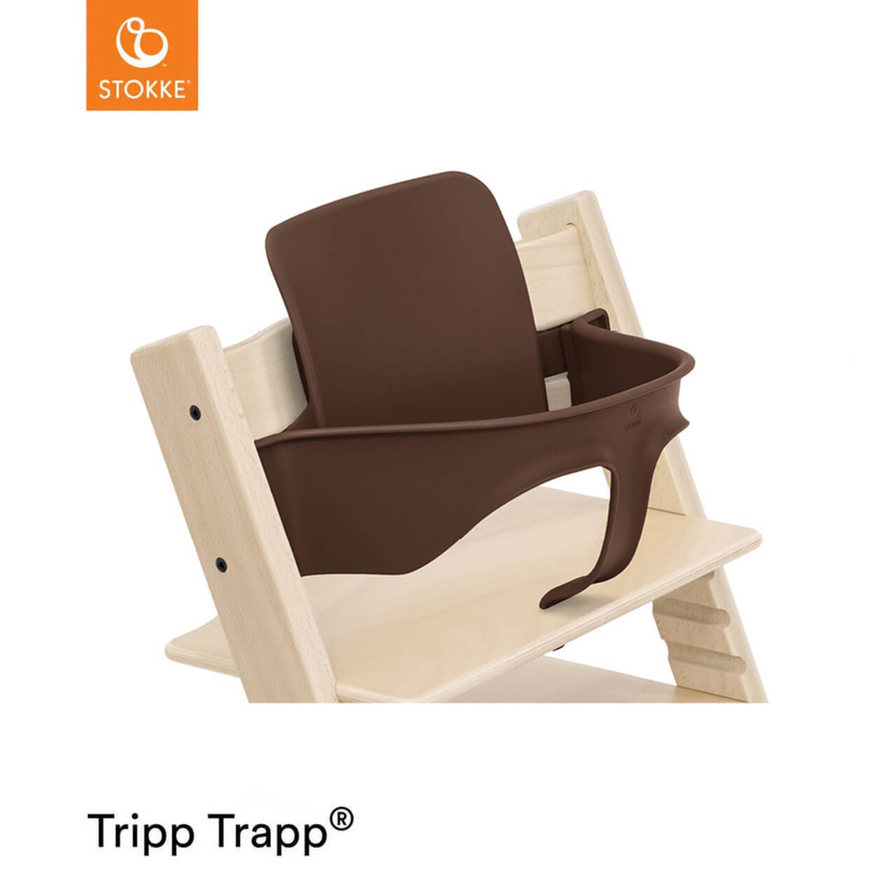 Stokke® Tripp Trapp® Baby Set² - Warm Brown | Winstanleys Pramworld