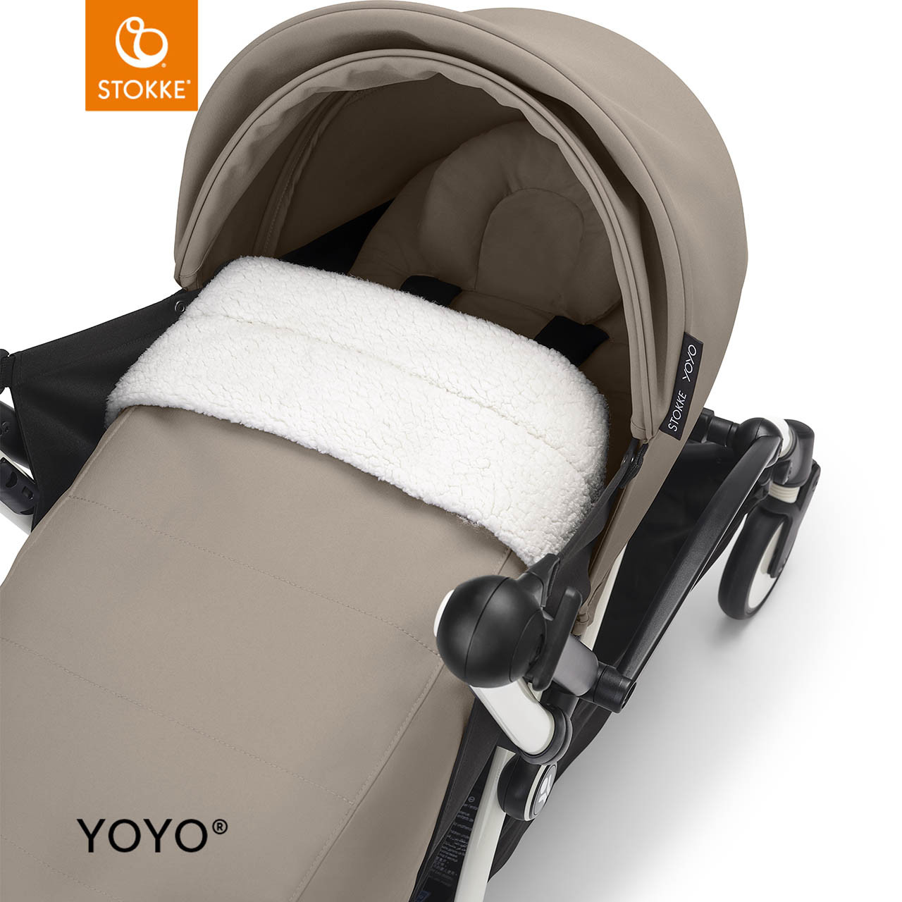 Stokke® YOYO® 0+ Newborn Pack Taupe Winstanleys Pramworld - Main Image