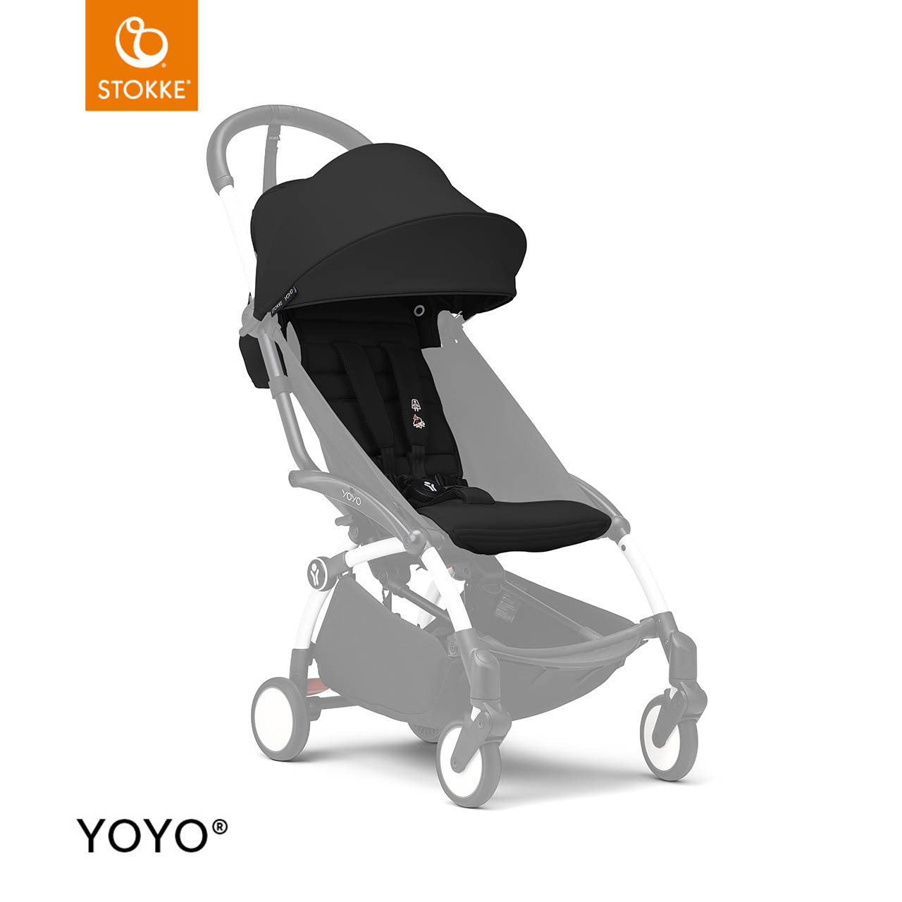 Stokke® YOYO® 6+ Colour Pack - Black | Winstanleys Pramworld