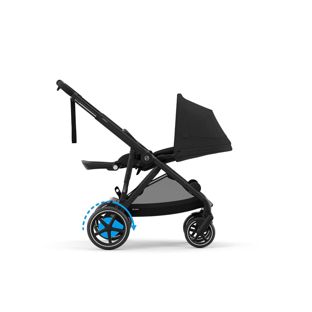 Cybex e-Gazelle S Black - Moon Black | Winstanleys Pramworld