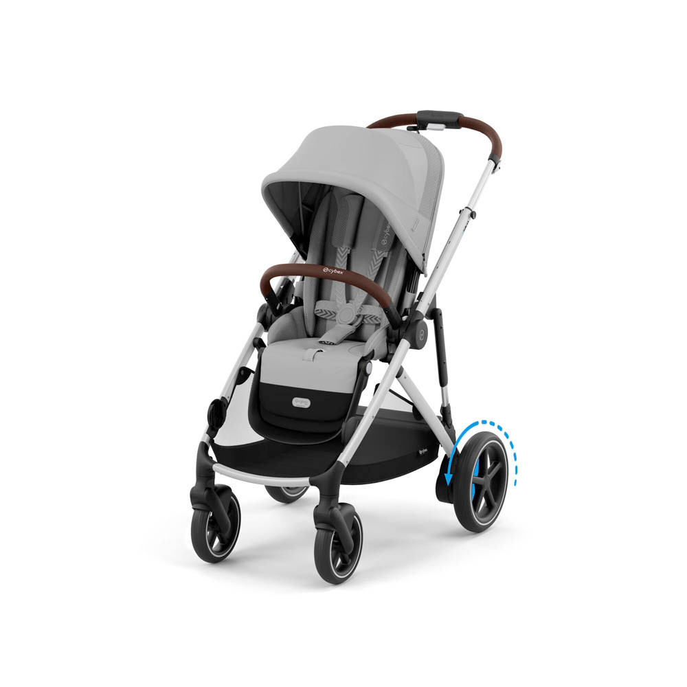 Cybex e-Gazelle S Silver - Stone Grey | Winstanleys Pramworld