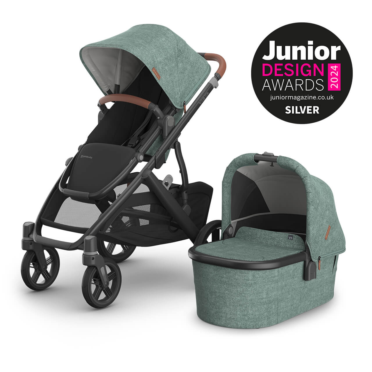 Uppababy VISTA V3 Pushchair Carrycot Gwen Winstanleys Pramworld