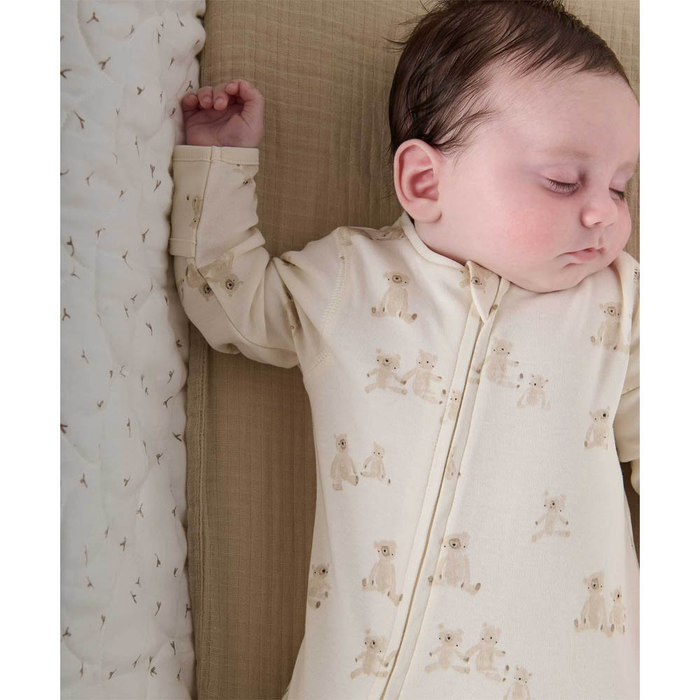 Mamas Papas Teddy Bear Sand All In One Sleepsuit Winstanleys
