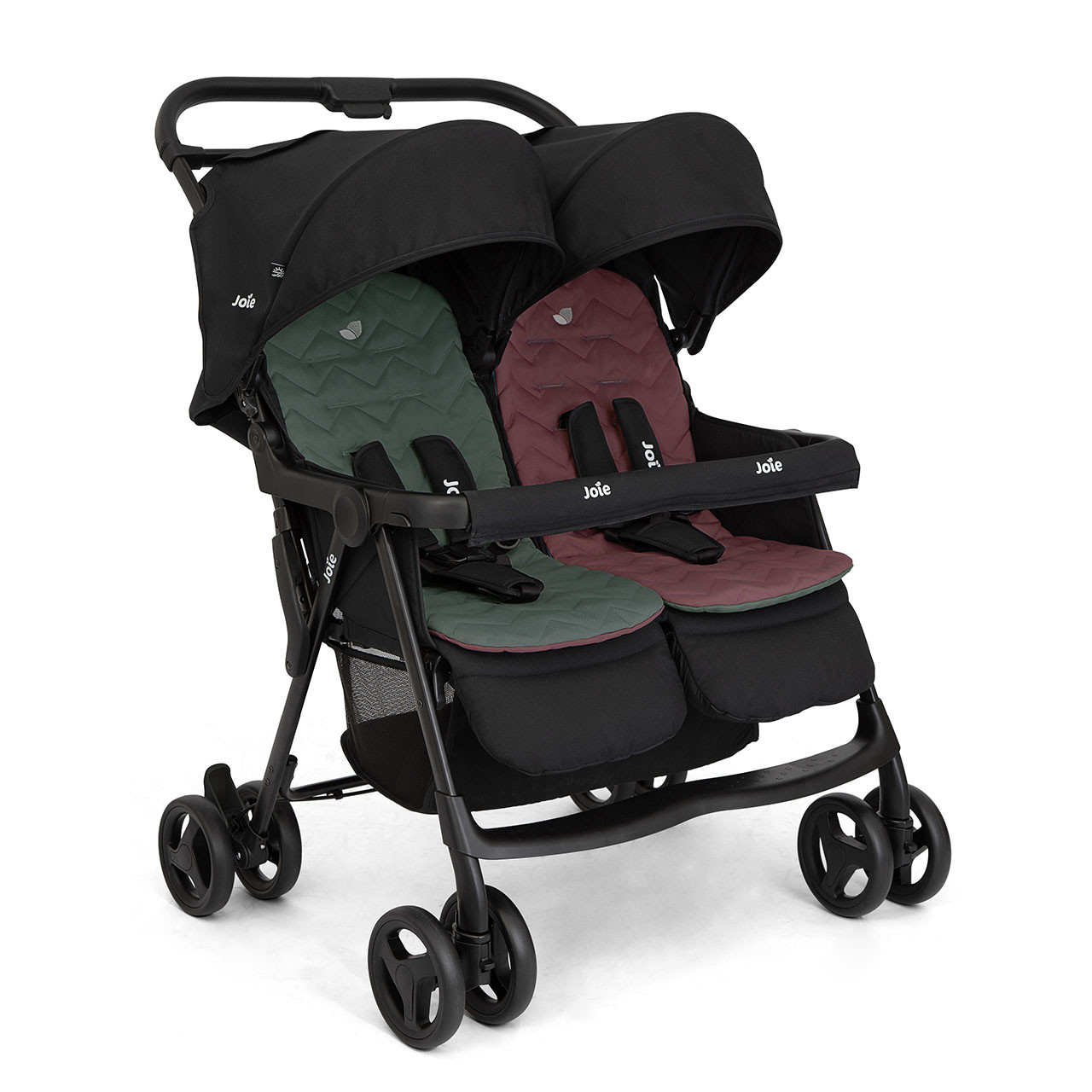 Joie Aire Twin Stroller - Shale inc 2 Reversible Liners