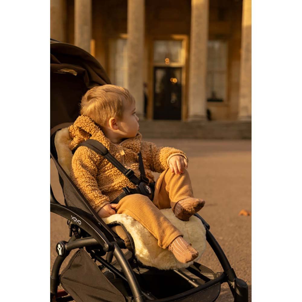 Naturally Sheepskins Original Sheepskin Pram Liner Natural