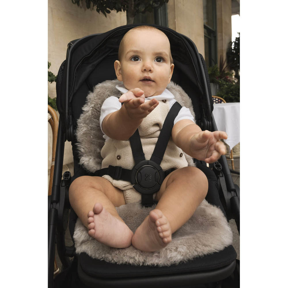 Naturally Sheepskins Sheepskin Snuggly Pram Liner Taupe