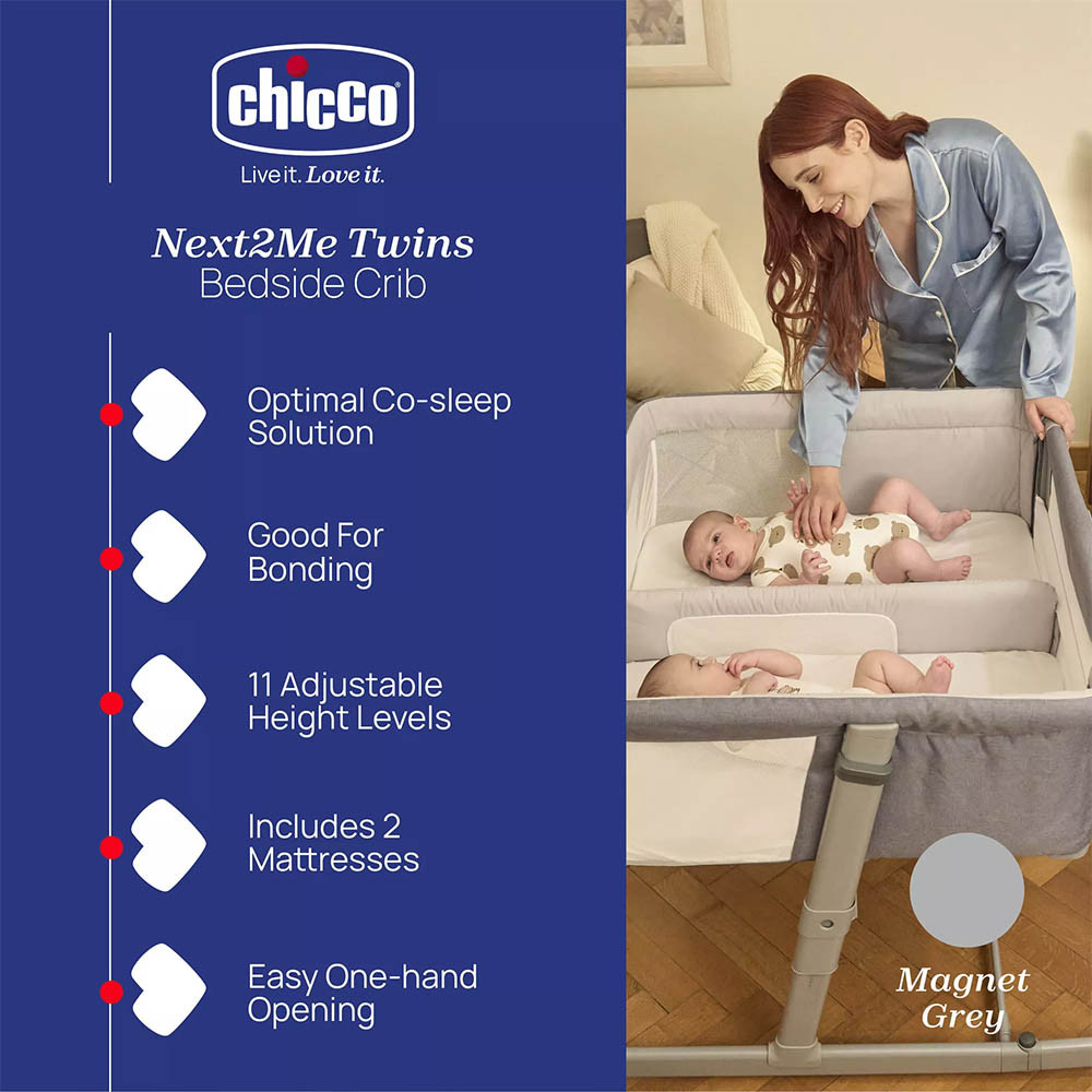 NEXT Bambini – Confezione 3 Tutine Bebè, Colori Grigio E Blu, Taglia 3 Mesi