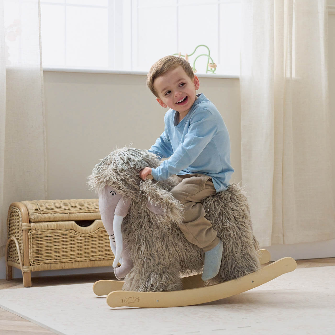 Tutti Bambini Mimi the Woolly Mammoth Rocking Toy | Winstanleys
