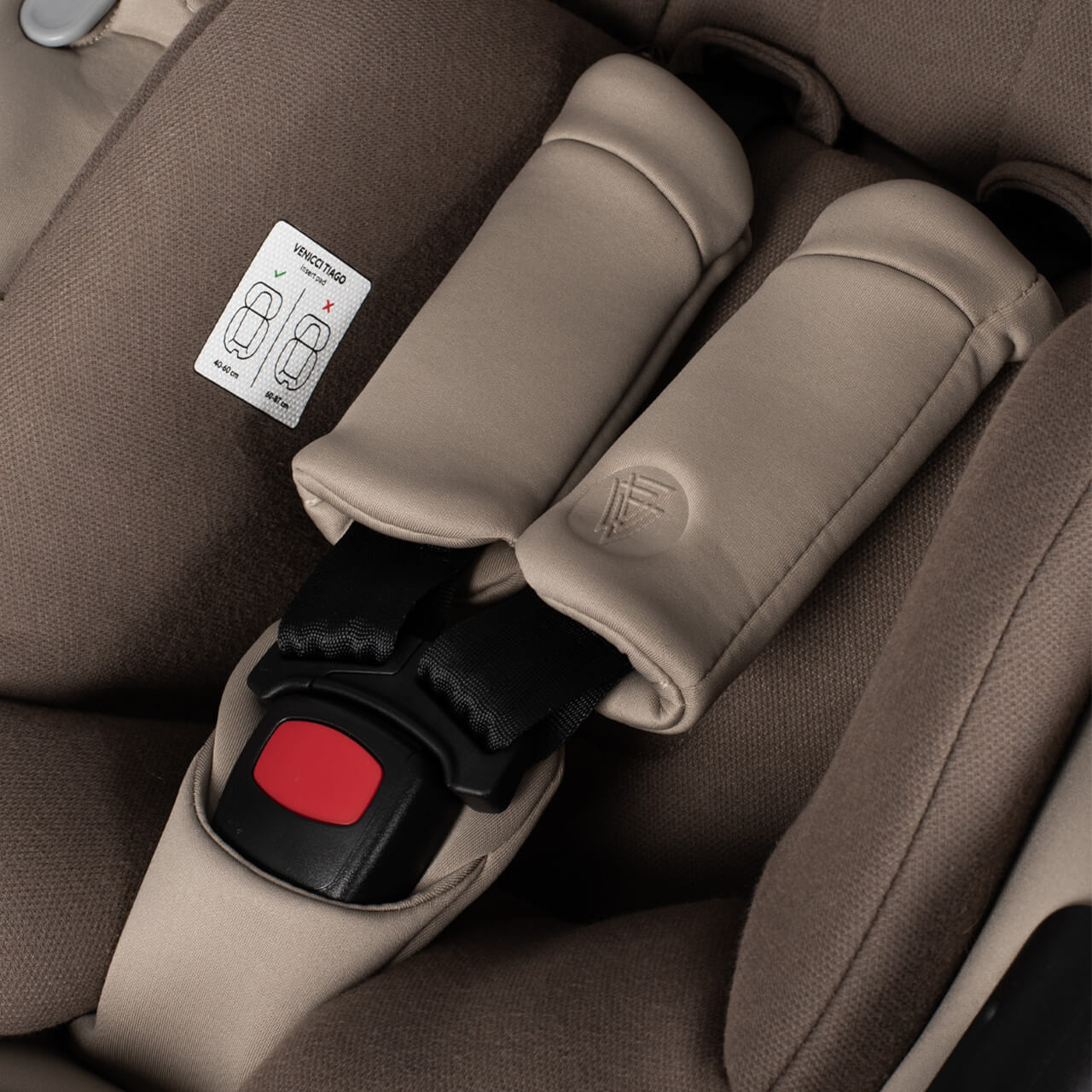 Venicci Tiago i-Size Car Seat Beige Winstanleys Pramworld