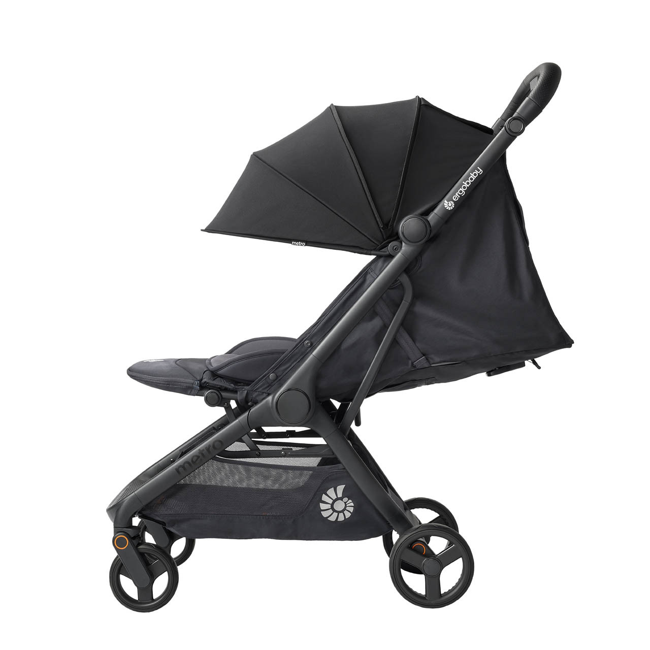 Ergobaby Metro 3 Compact Stroller + FREE Carry Bag - Onyx Black