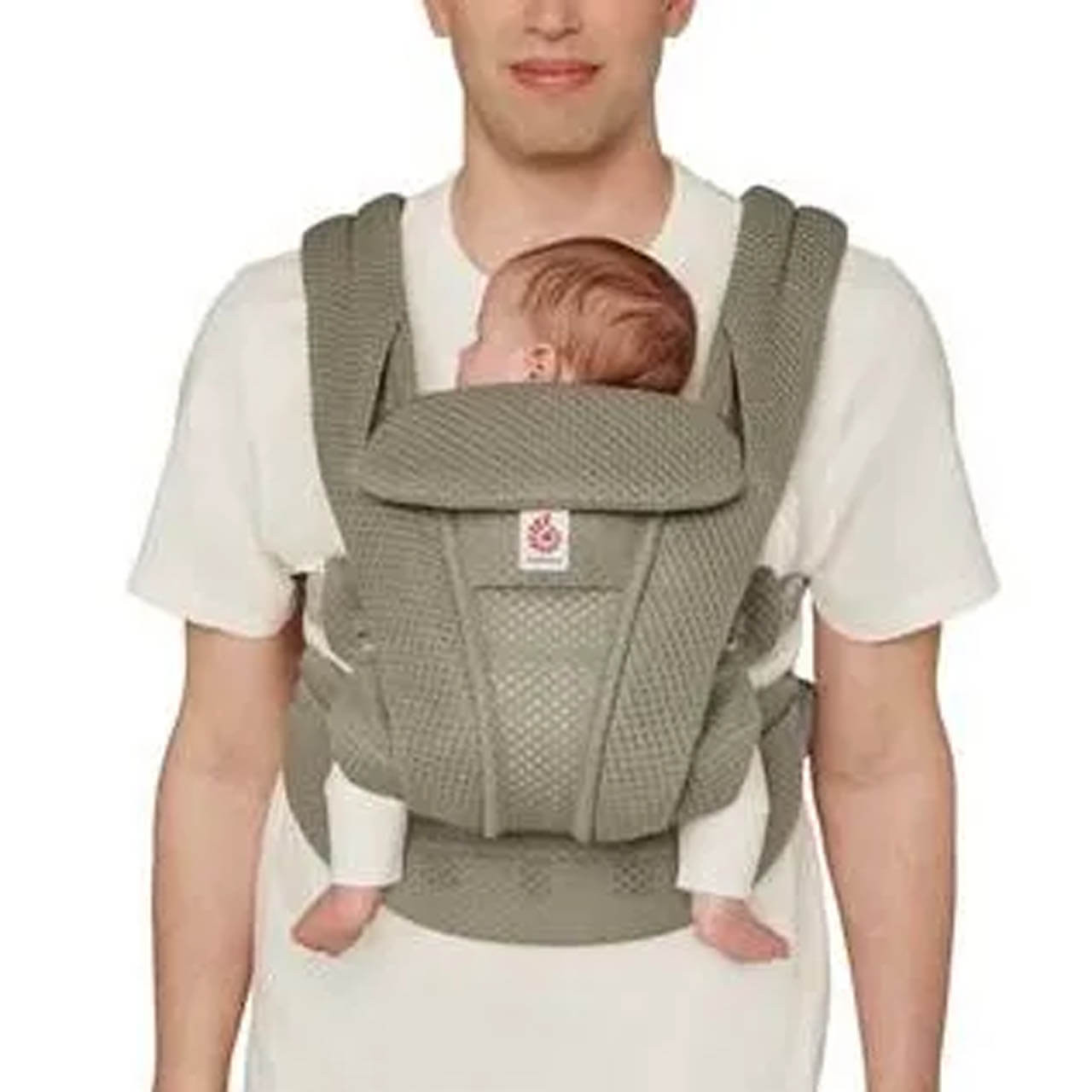 ergobaby OMNI Deluxe Mesh ソフトオリーブ Ergobaby Omni Deluxe Mesh Carrier - Soft Olive | Winstanleys Pramworld