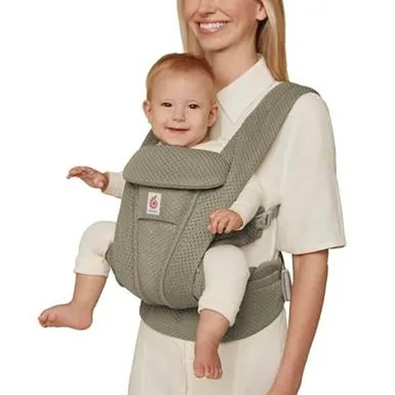 Ergobaby Omni Deluxe Mesh Carrier - Soft Olive | Winstanleys Pramworld