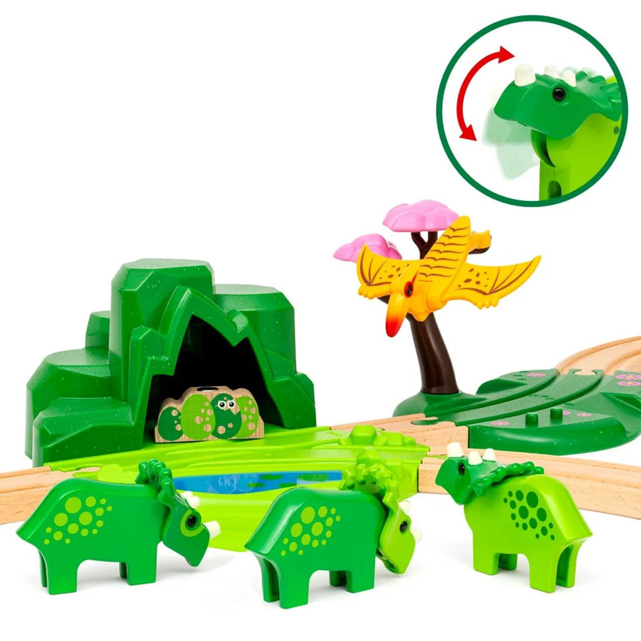 BRIO World - 36082 Ankylosaurus | Train & Dinosaurs Game Set for Children Ages 3+ 63608200