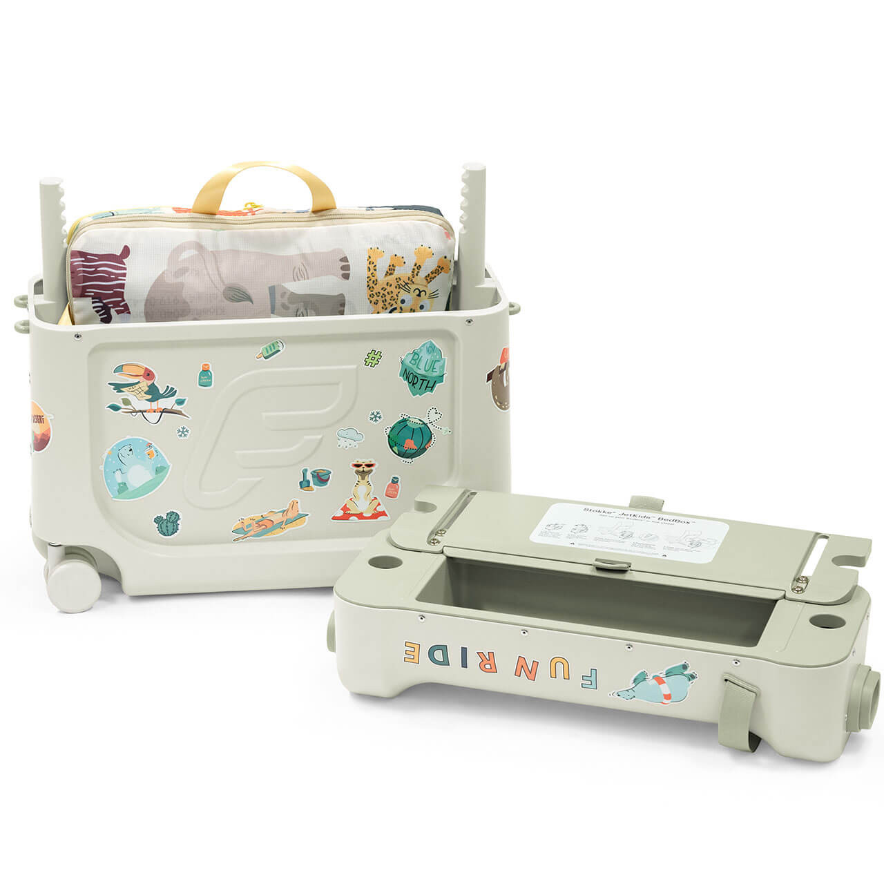 Stokke® JetKids™ BedBox™ - Sea Green | Winstanleys Pramworld