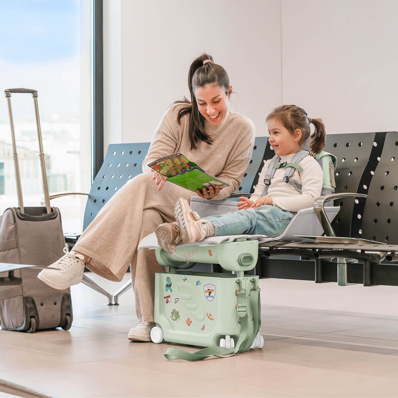 Stokke® JetKids™ BedBox™ - Sea Green | Winstanleys Pramworld