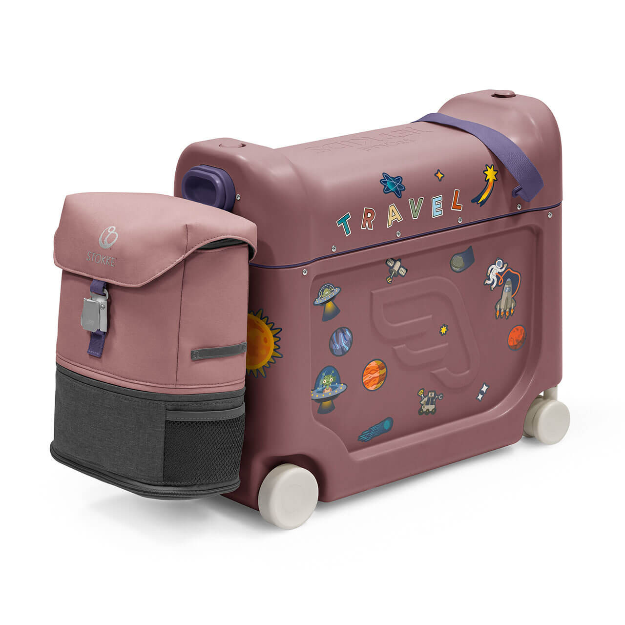 Stokke® JetKids™ Travel Bundle - Hazy Lilac | Winstanleys Pramworld