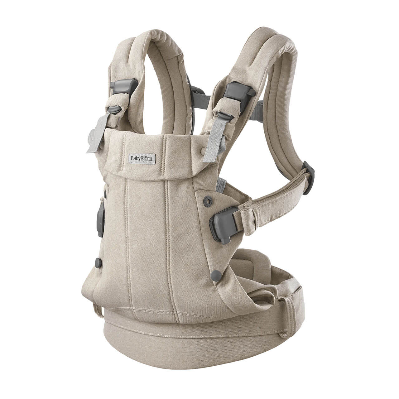 BabyBjorn Baby Carrier Harmony Woven Melange - Light Beige 