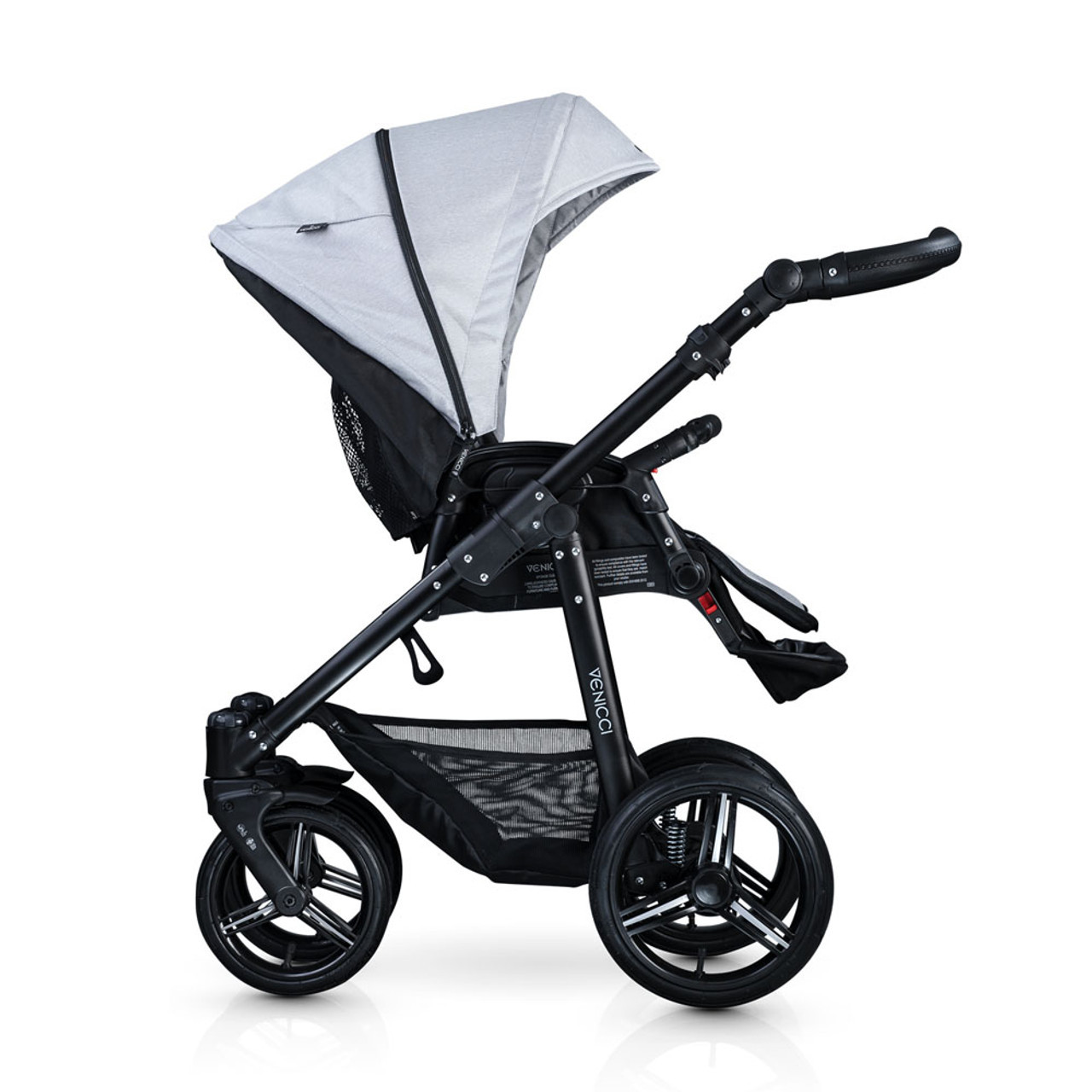 Venicci Pram Venicci Soft Light Grey Venicci Soft 2-in-1 Pram