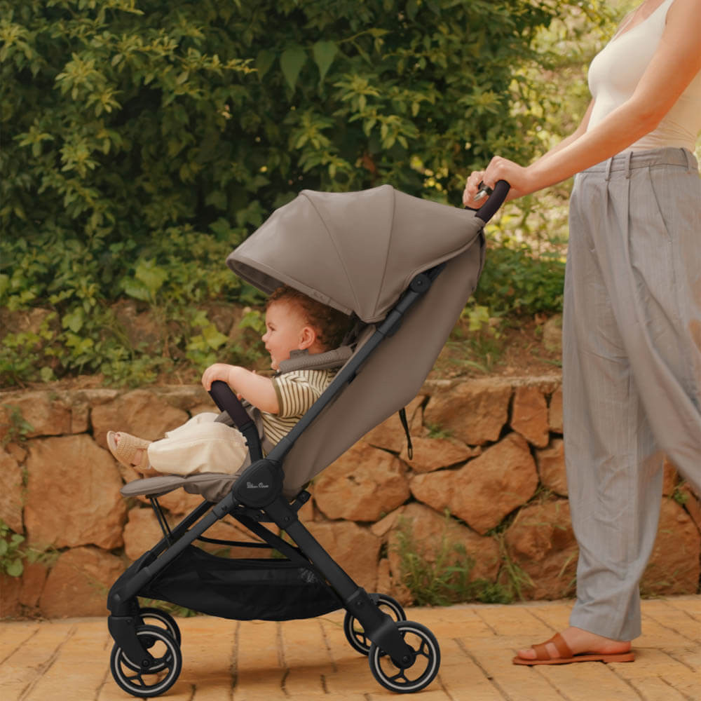 Silver Cross Clic 2 Stroller & Accessories Bundle - Cobble