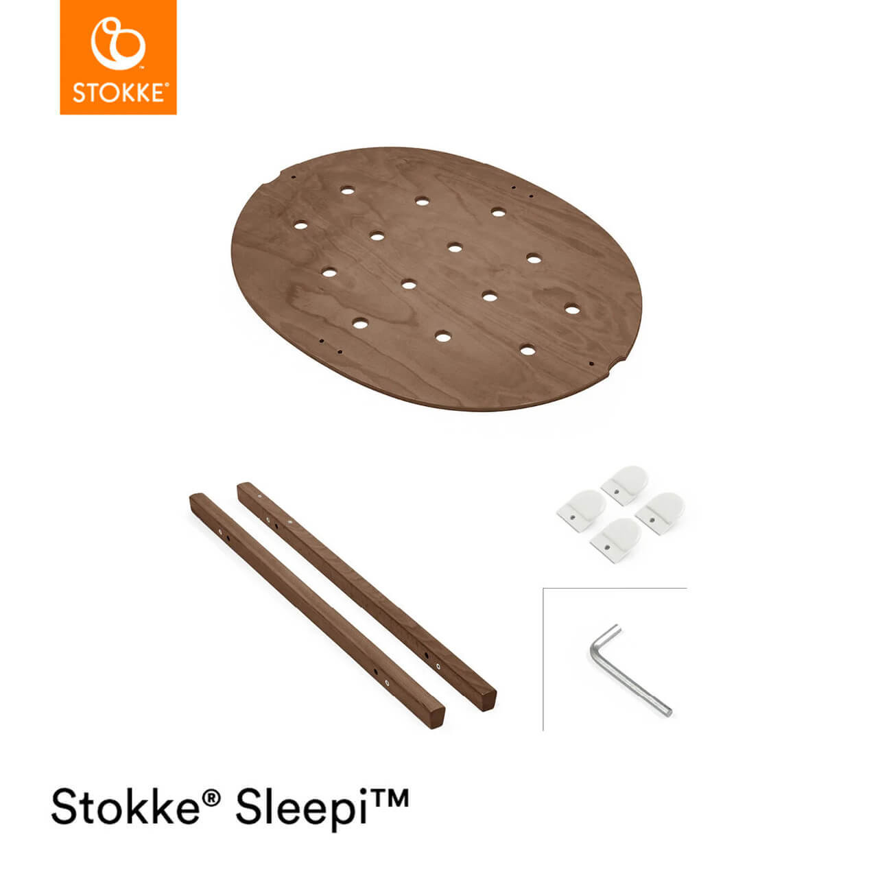 Stokke® Sleepi™ Downsizing Kit V3 Warm Brown Winstanleys Pramworld