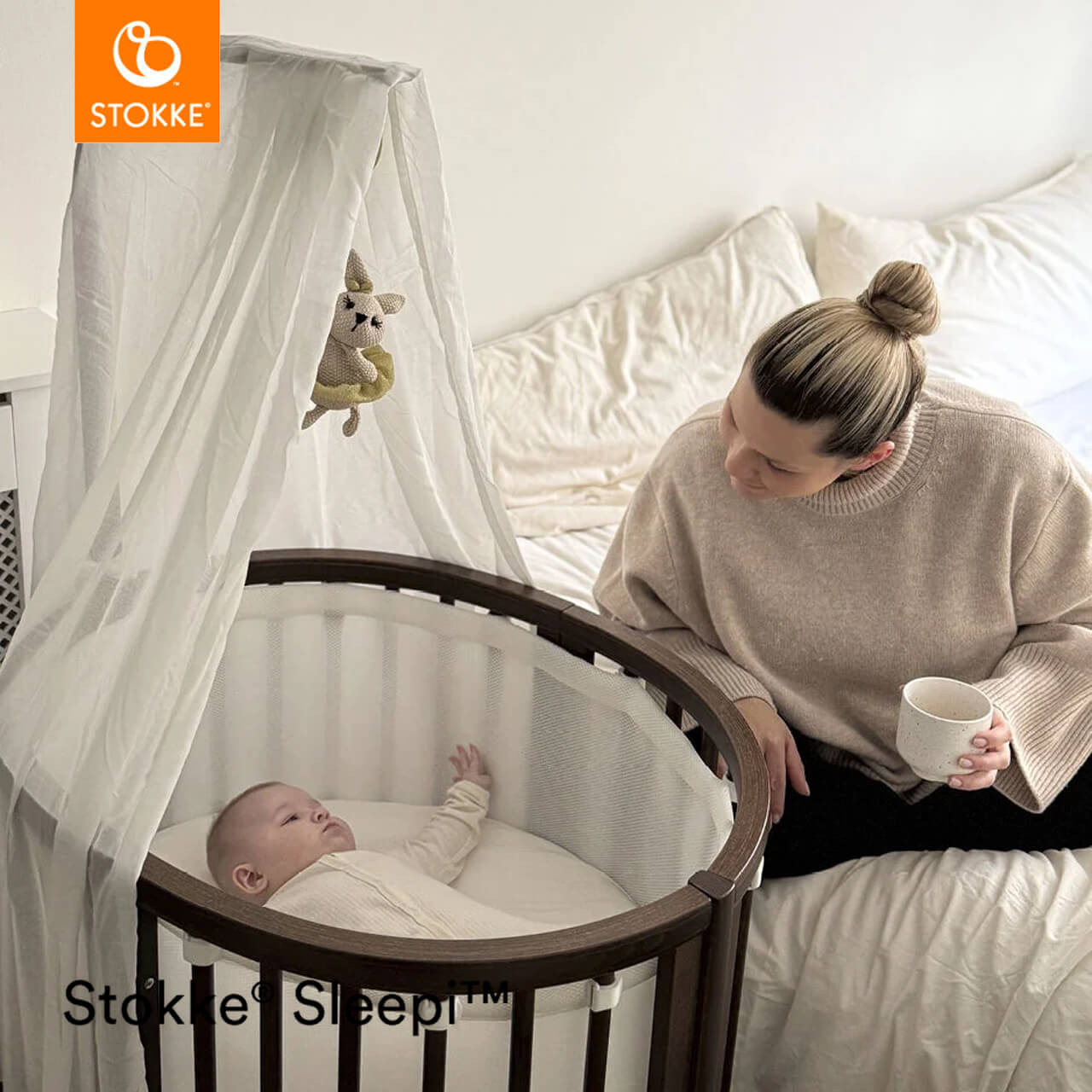 Stokke® Sleepi™ Mini Bed Bundle V3 Warm Brown Winstanleys