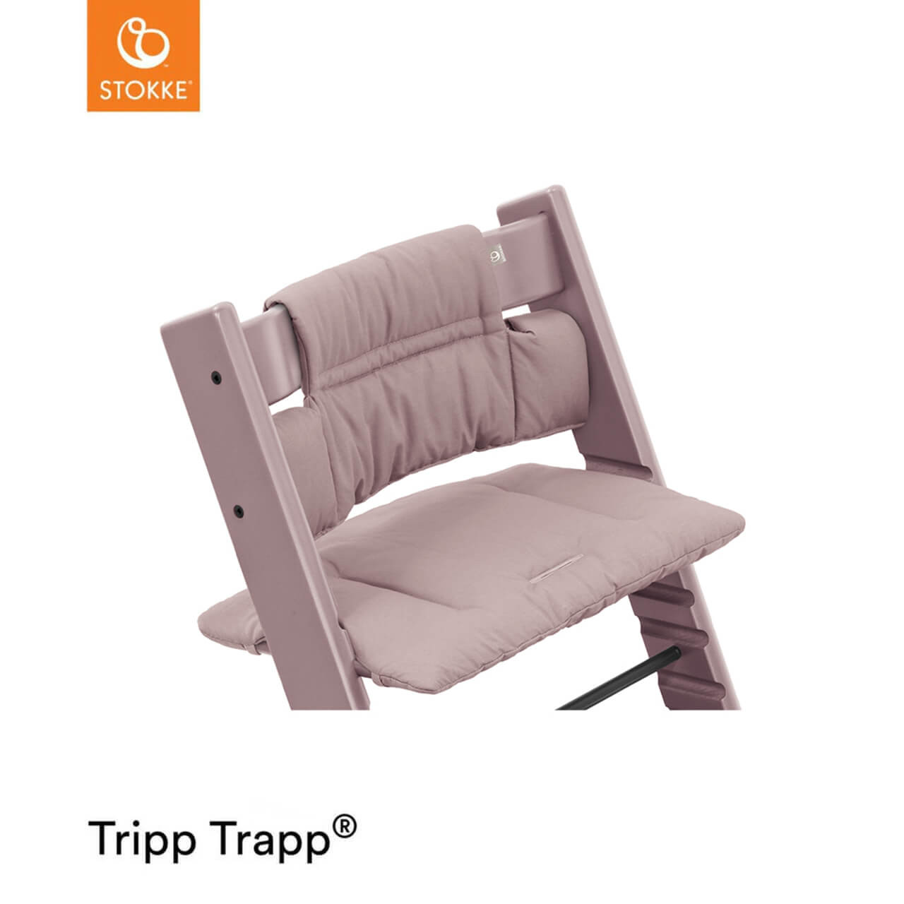 【新品未開封】2つセットSTOKKE Tripp Trapp Cushion Stokke® Tripp Trapp® Accessory Set - Heather Mauve | Winstanleys