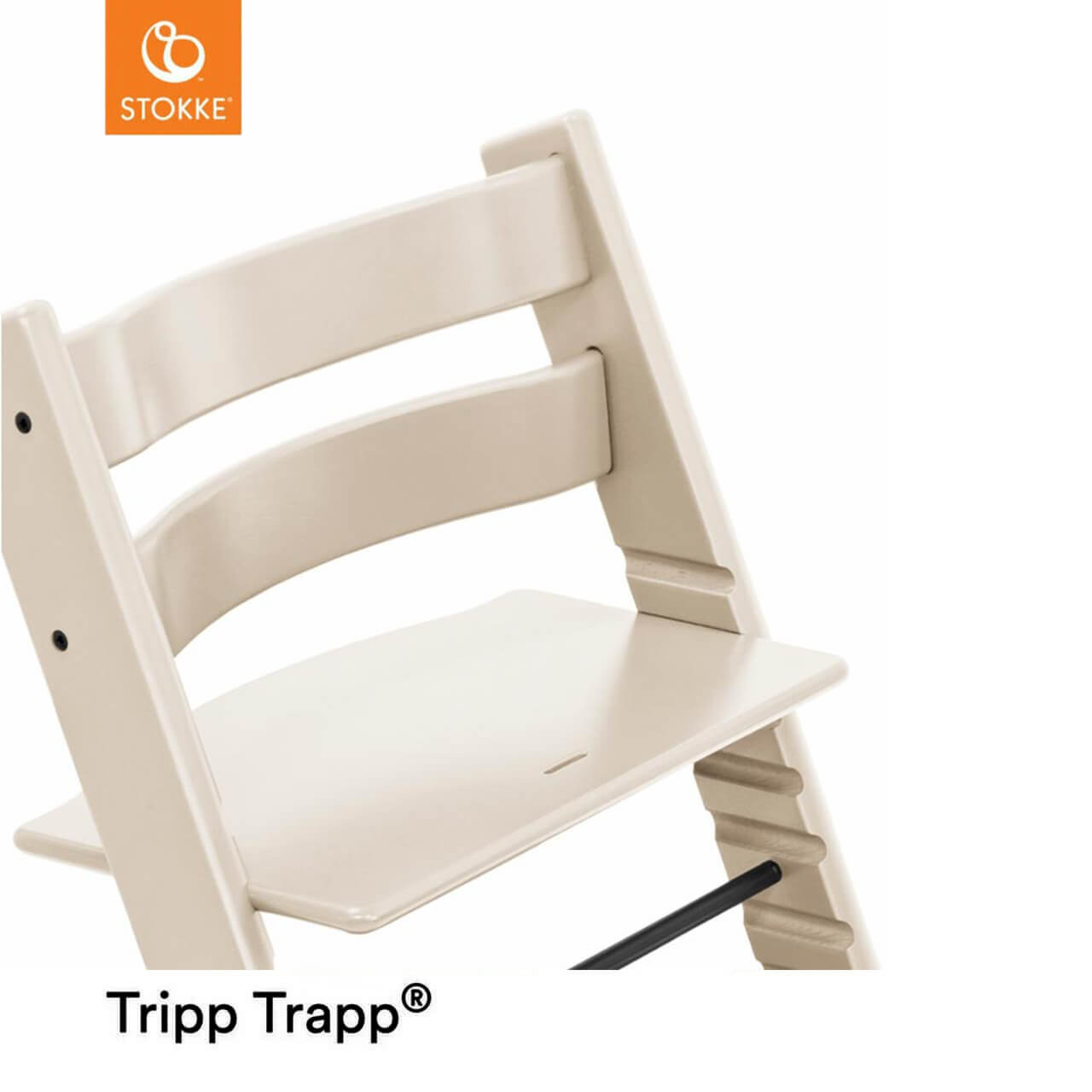 Stokke® Tripp Trapp® Highchair - Vanilla White | Winstanleys Pramworld